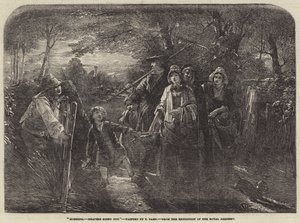 Morning, Reapers going out by Thomas Faed